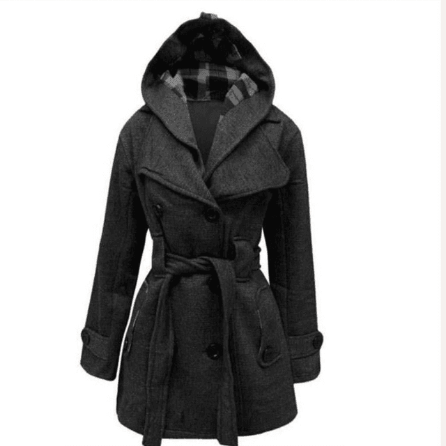 French Hooded Coat By Lychee