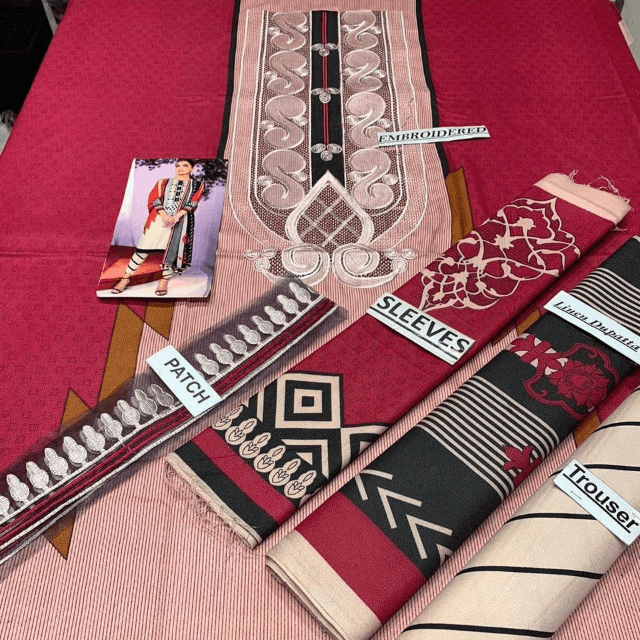 Winter Fabric Dhanak With Wool By Alkaram