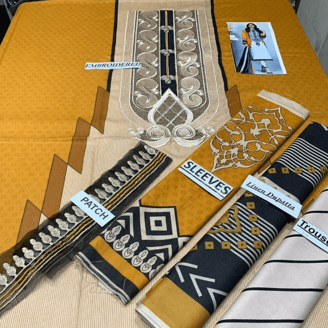 Winter Fabric Dhanak With Wool By Alkaram