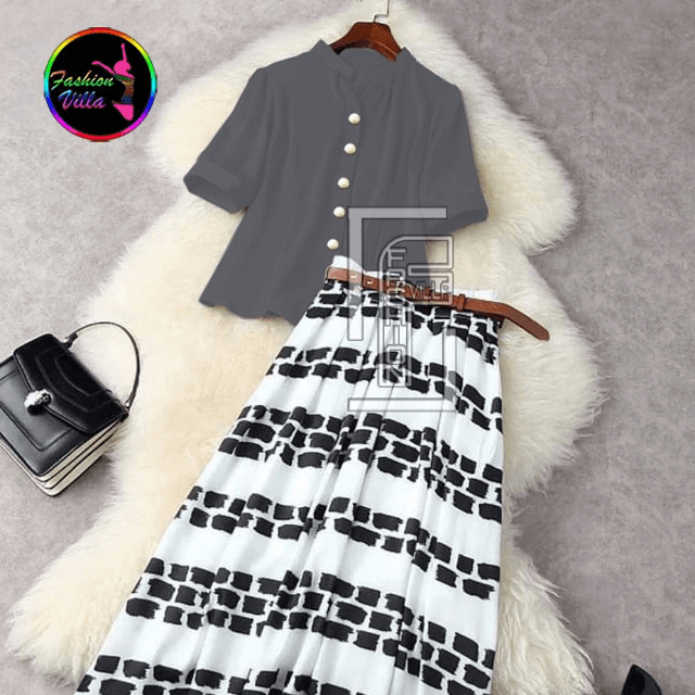 Skirt &Top By Boschee