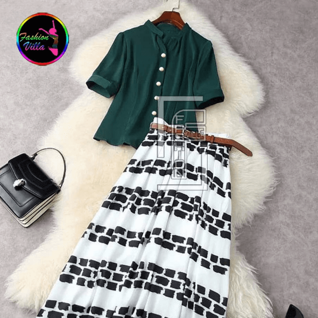 Skirt &Top By Boschee