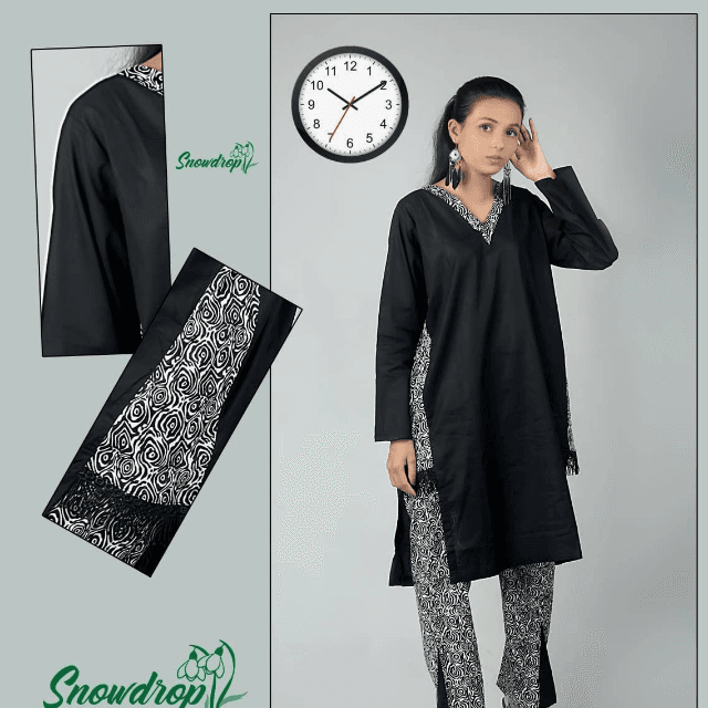 Lawn Cotton 2PC By Snowdrop