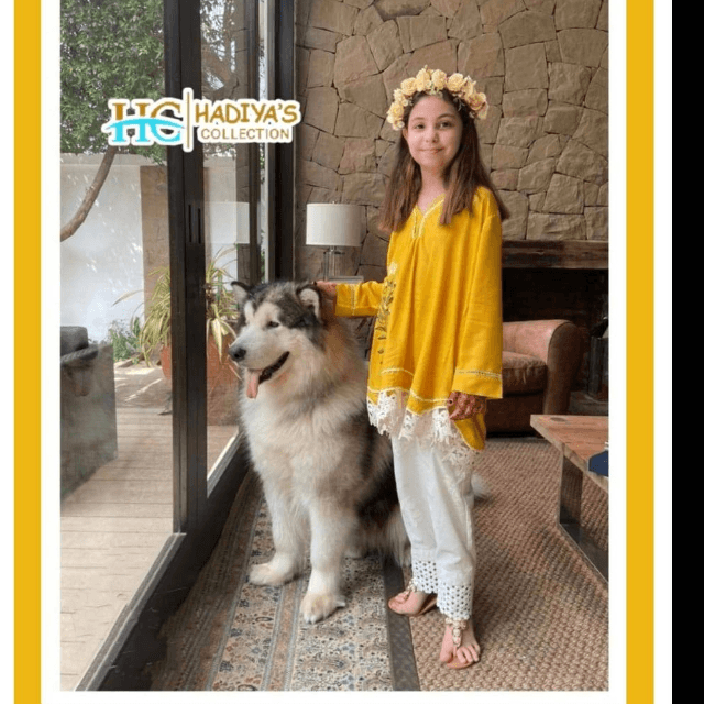 Yellow Motif By H.C Kids