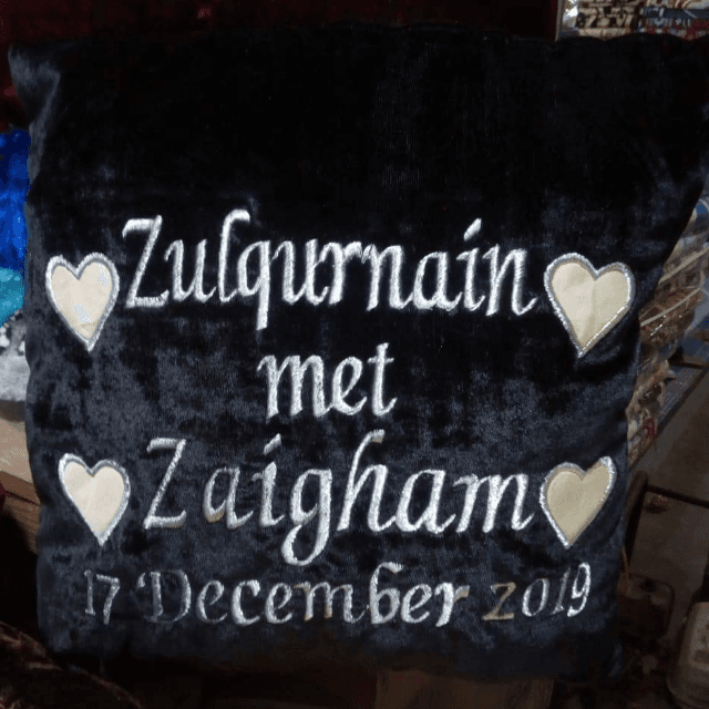 Customized Velvat Pillows