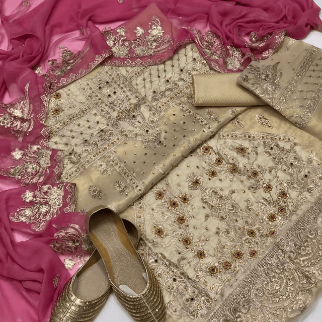 Masori Silk Fancy Work 3 PC