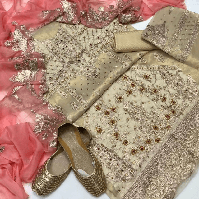Masori Silk Fancy Work 3 PC
