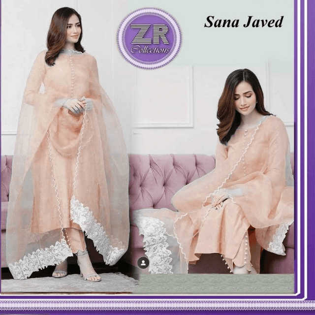 Cotton By Sana Javed Unstitched 3PC