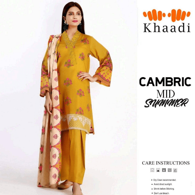 Cambric Digital Print By Kaadi