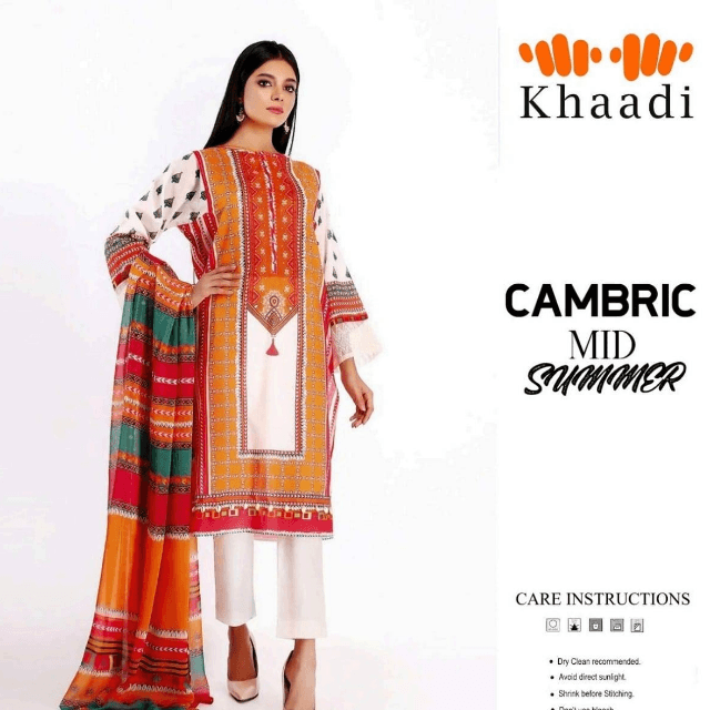 Cambric Digital Print By Kaadi